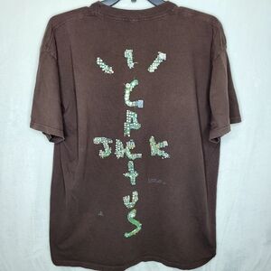Cactus Jack Sony PlayStation Brown Puff Print T-Shirt XL